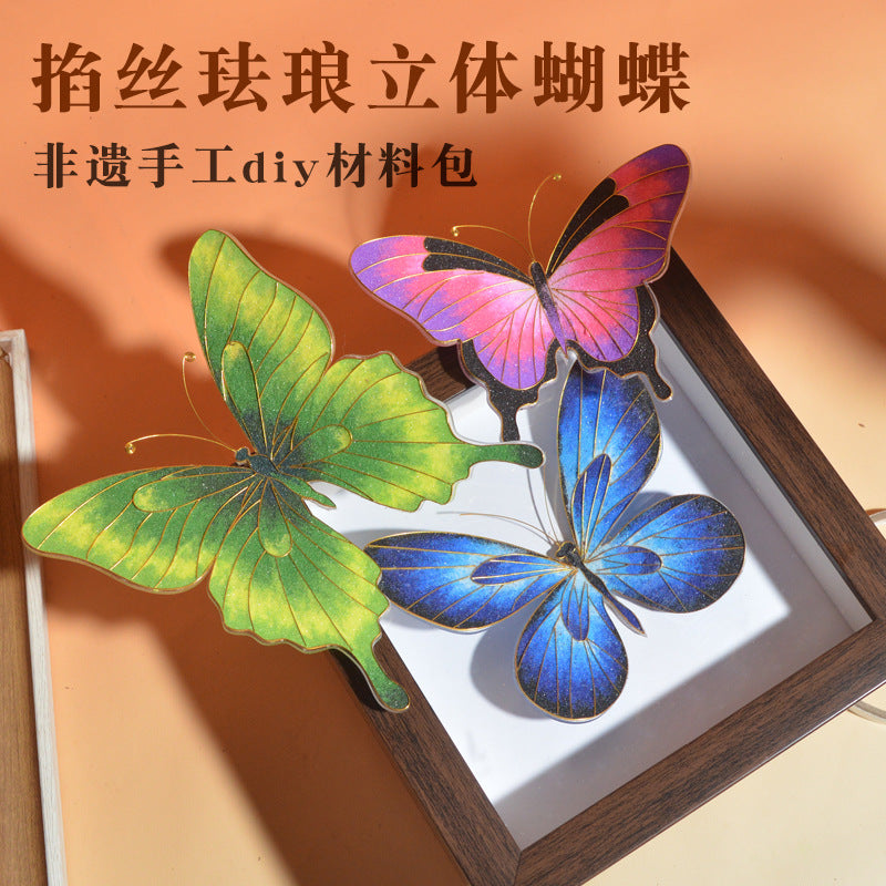 Artisan Crafted Handmade DIY Kit DIY Cloisonne Enamel